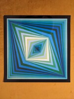 Victor Vasarely "RHOMBUS"