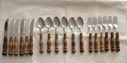 Inox Brazil fanyelű evőeszköz készlet