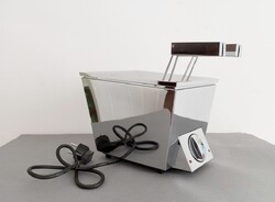 Luca Trazzi 'Cube' indusztriál/posztmodern kenyérpiritó - Vica Versa Italia 1990s RRR