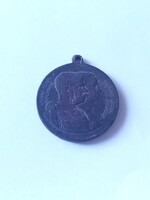 FERENC JÓZSEF SASVÁR (SASSIN) 1902 HADGYAKORLAT BRONZ EMLÉKÉREM,KITÜNTETÉS