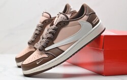 NIKE Air Jordan 1 Low x Travis Scott 'SUPREME' férfi cipő,36-45.,limitált