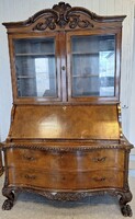 Pazar antik neobarokk vitrines író szekreter akár íróasztal helyett is
