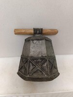 Antik Tibet tibeti buddhista csengő buddha vékonyfalú bronz harang szertartási eszköz 525 2953