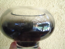 Kosta Boda-Ulrica Hydman-Vallien design üveg  művészi munka kézzel készült nagyméretű