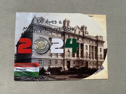 100 éves a Magyar Nemzeti Bank 100 Forintos bliszter - csupán 500 példány! RITKA, sorszám: 299
