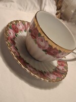 Gyönyörű  jelzett porcelán  teás csésze  szet