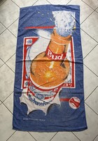 Retro Budweiser Bud feliratú törölköző - sör
