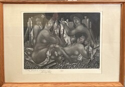 Amerigo Tot (1919-1984) female nudes