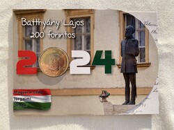 Batthyány Lajos 200 forintos bliszter - csupán 375 példány! RITKA, sorszám: 169