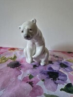 Lladro jegesmedve, 12 cm magas