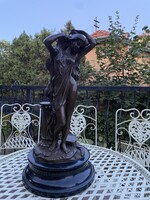 Női akt-bronz szobor