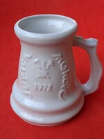 Rare Zsolnay (miner) jug, designed by Antal Gazder