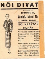 Reklám, Női Divat Budapest.