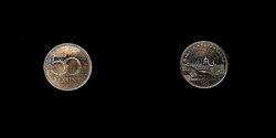 50 FORINTOS EMLÉKÉRME - 2006 - 1956-OS FORRADALOM EMLÉKÉRE -verdefényes
