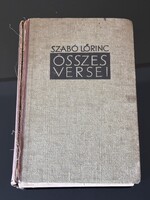 Szabó Lőrinc ÖSSZES VERSEI !!! Vászon !!! Sérült