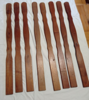 Fence,Railing,or Hallway wall elements 110 cm high 7 cm wide 8 pcs together