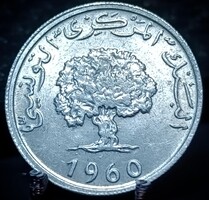 Tunézia 5 Millim, 1960 A08D6