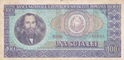 100   Lei   1966   Románia