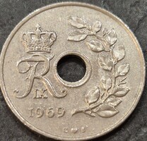 Dánia 25 öre, 1969.