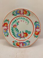 Hollóházi porcelán dísztányér. 7649