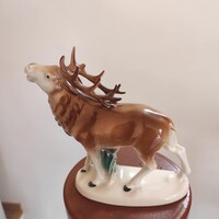 Grafenthal GDR német porcelán szarvas