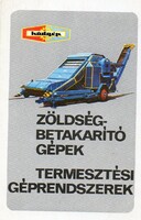 Kártyanaptár: HÓDGÉP 1979.