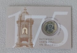 2024. évi Batthyány Lajos 200 forintos forgalmi érme emlékváltozat – első napi veret BU