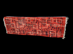 Retro Faliszőnyeg 200 x 62 cm Mid Century Falikárpit Szőnyeg -  Iparművèsz Mokett
