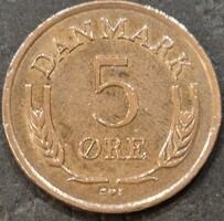 Dánia 5 öre, 1963.