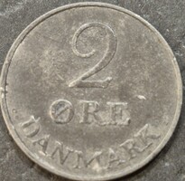 Dánia 2 öre, 1959.