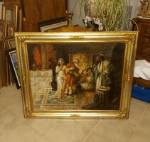 Tornai Gyula antik festménye leányvásár!