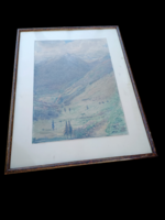 Làng Imre (1899-1972) Festmény -  Màtra - 1939