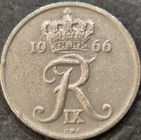 Dánia 10 öre, 1966.