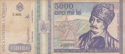 5.000   Lei   1993   Románia
