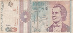 1.000   Lei   1991   Románia