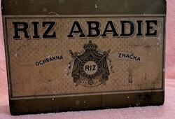 Riz Abadie fém doboz, szivaros pléh doboz (L5673)