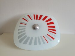 Retro nagy méretű 3 égős mennyezeti lámpa mid century csillár