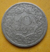 Lengyelország 10 groszy 1923 (T19)