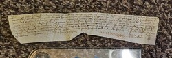 Parchment Document from 1536