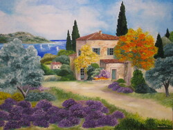 Provence, Olajfestmény