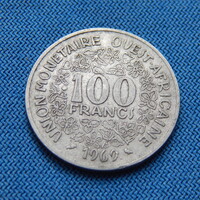NYUGAT  AFRIKA  1969  100 Francs