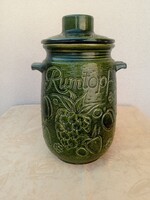 Rumtopf West Germany kerámia edény