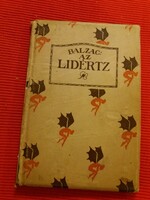 1922.Honoré de Balzac: AZ LIDÉRCZ könyv képek szerint Népszava-Könyvkereskedés
