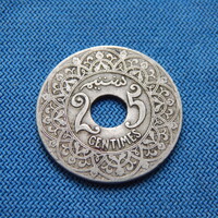 TUNÉZIA  1921  25 Centimes