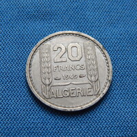 ALGÉRIA  1949  20 Francs