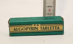 "Algopyrin tabletta" gyógyszeres papírdoboz (3509)