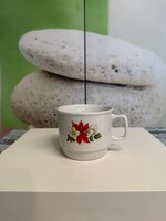 Zsolnay Mikulásvirágos Porcelán Bögre A163