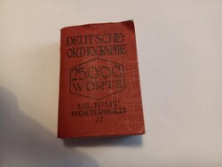 Deutsche Ortographie 25 000 Wörte Liliput Wörterbuch (minikönyv)