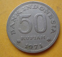 Indonézia 50 rúpia 1971 (O39)
