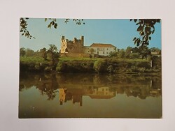 Régi képeslap, Sárospatak. Rákóczi vár (XIII-XVIII.sz.), 2 Ft-os